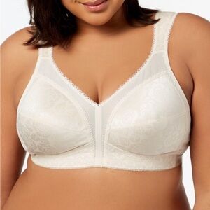 Playtex 18 Hour Ultimate Shoulder Comfort Bra Side & Back Smoothing Sz 38DDD NEW